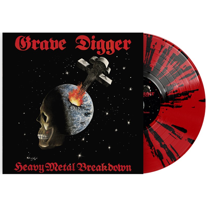 Grave Digger "Heavy Metal Breakdown" Splatter Vinyl