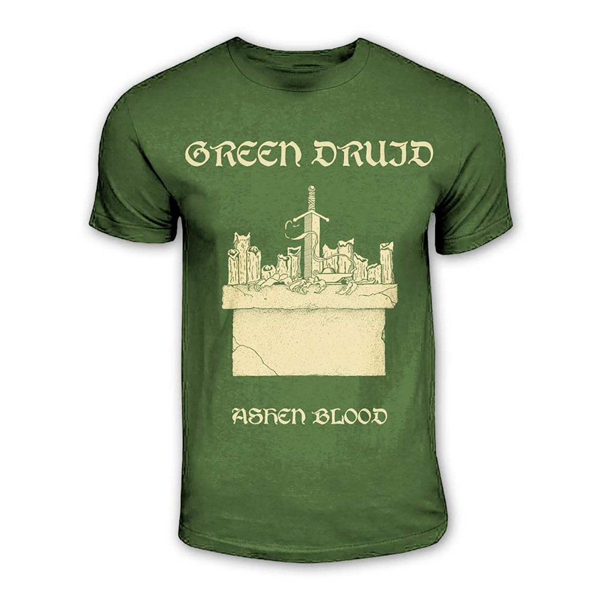 Green Druid "Ashen Blood" Green or Black T shirt