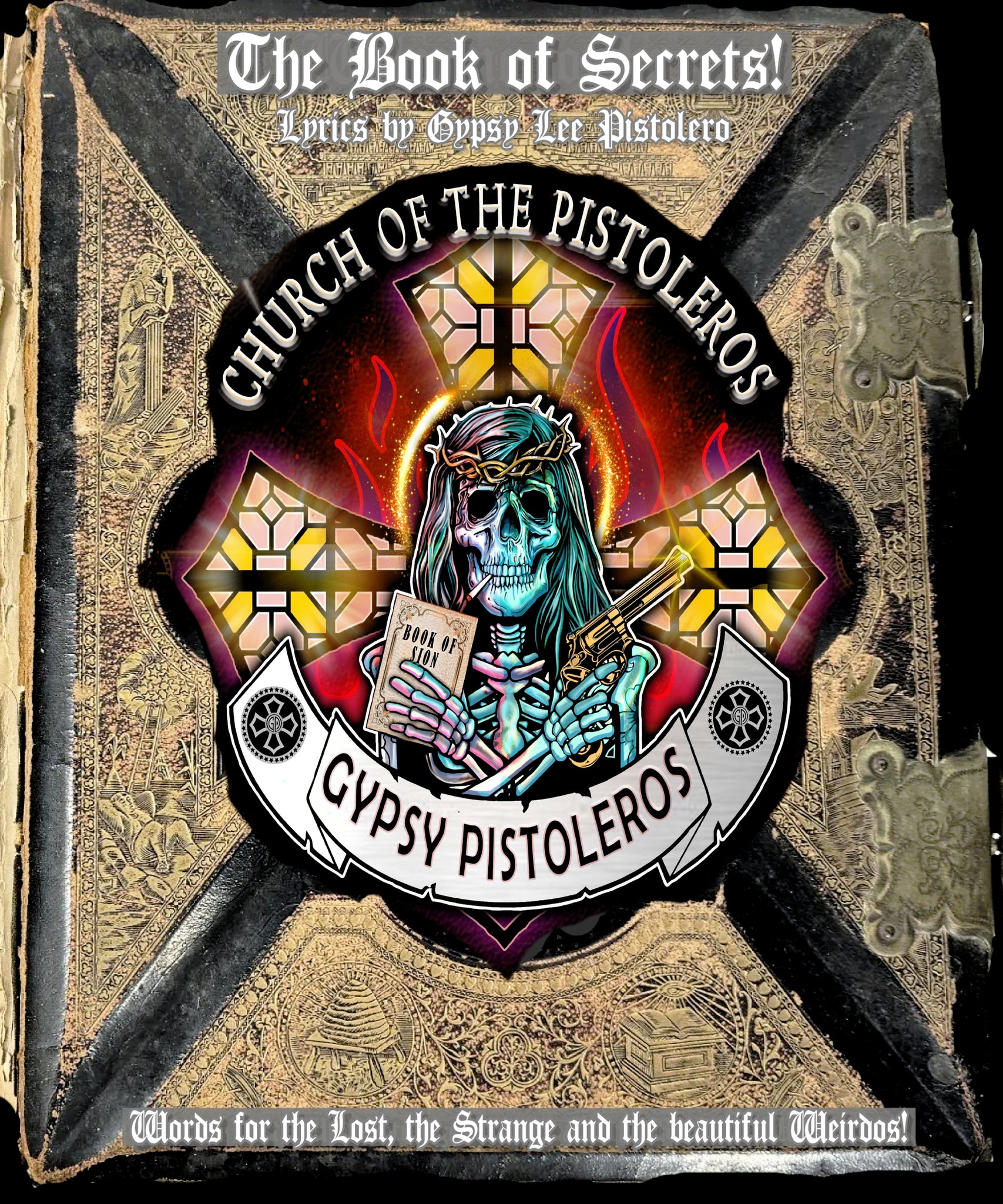 Gypsy Pistoleros "Church Of The Pistoleros" 12 Page Lyric Book - PRE-ORDER