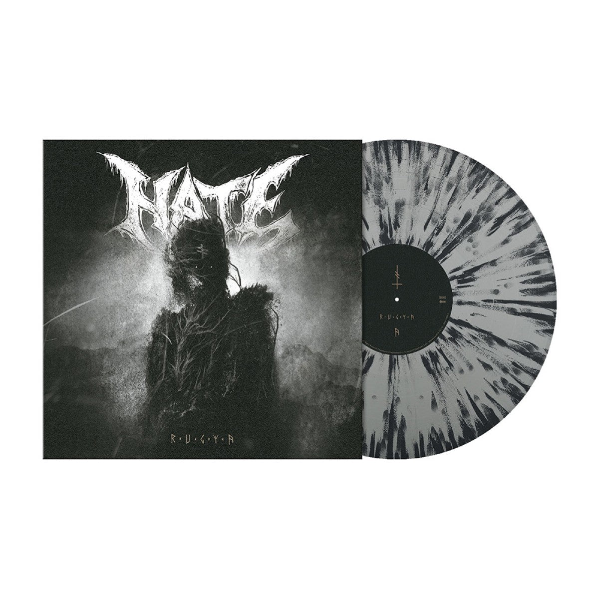 Hate "Rugia" Silver / Black Vinyl