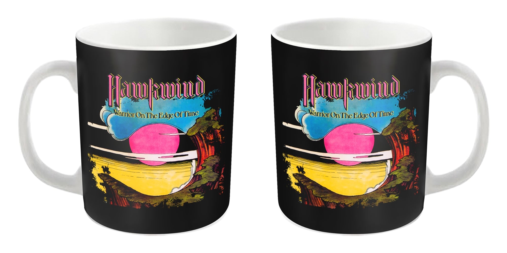 Hawkwind "Warriors On The Edge Of Time" White Mug