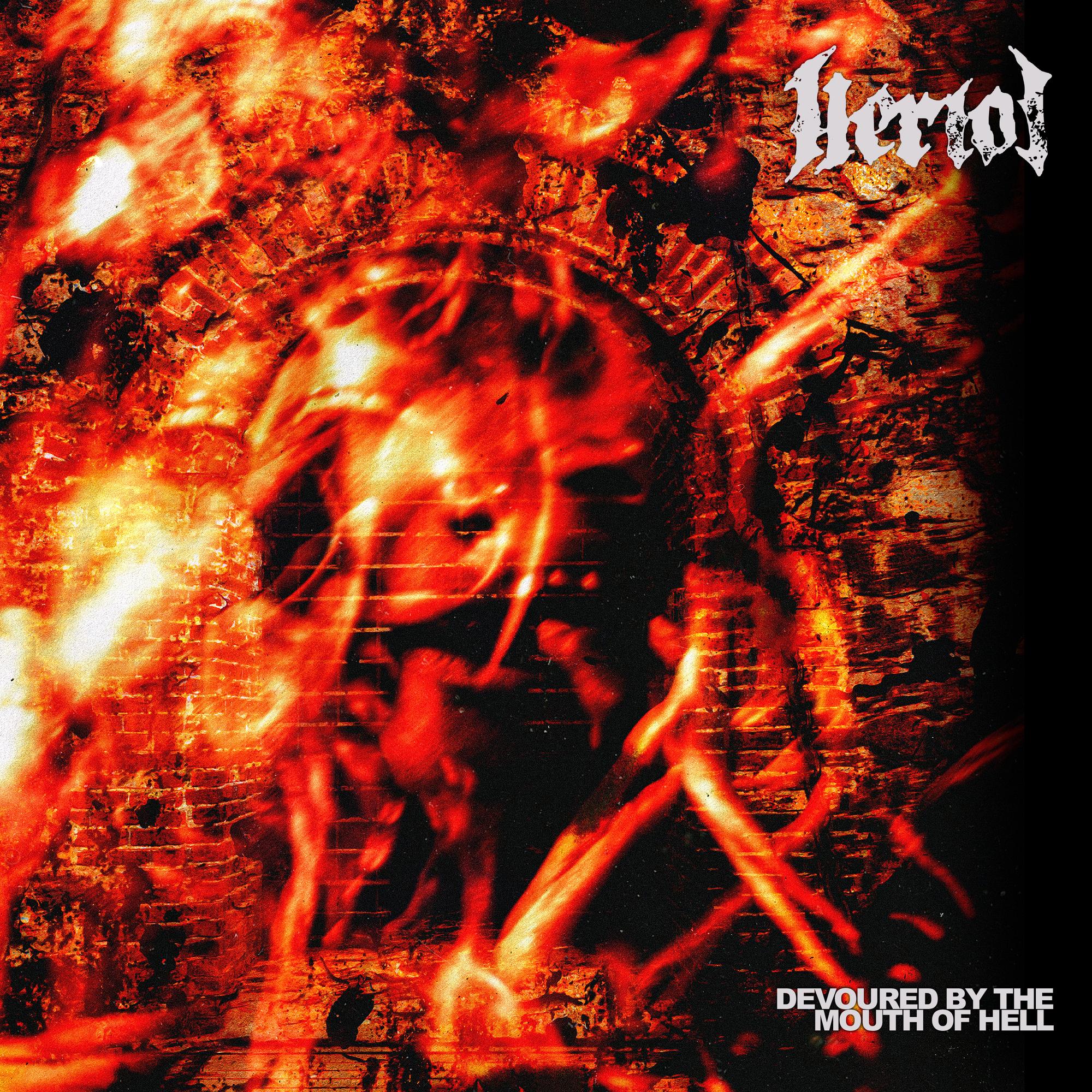 Heriot "Devoured By The Mouth Of Hell" Transparent Orange Vinyl - PRE-ORDER
