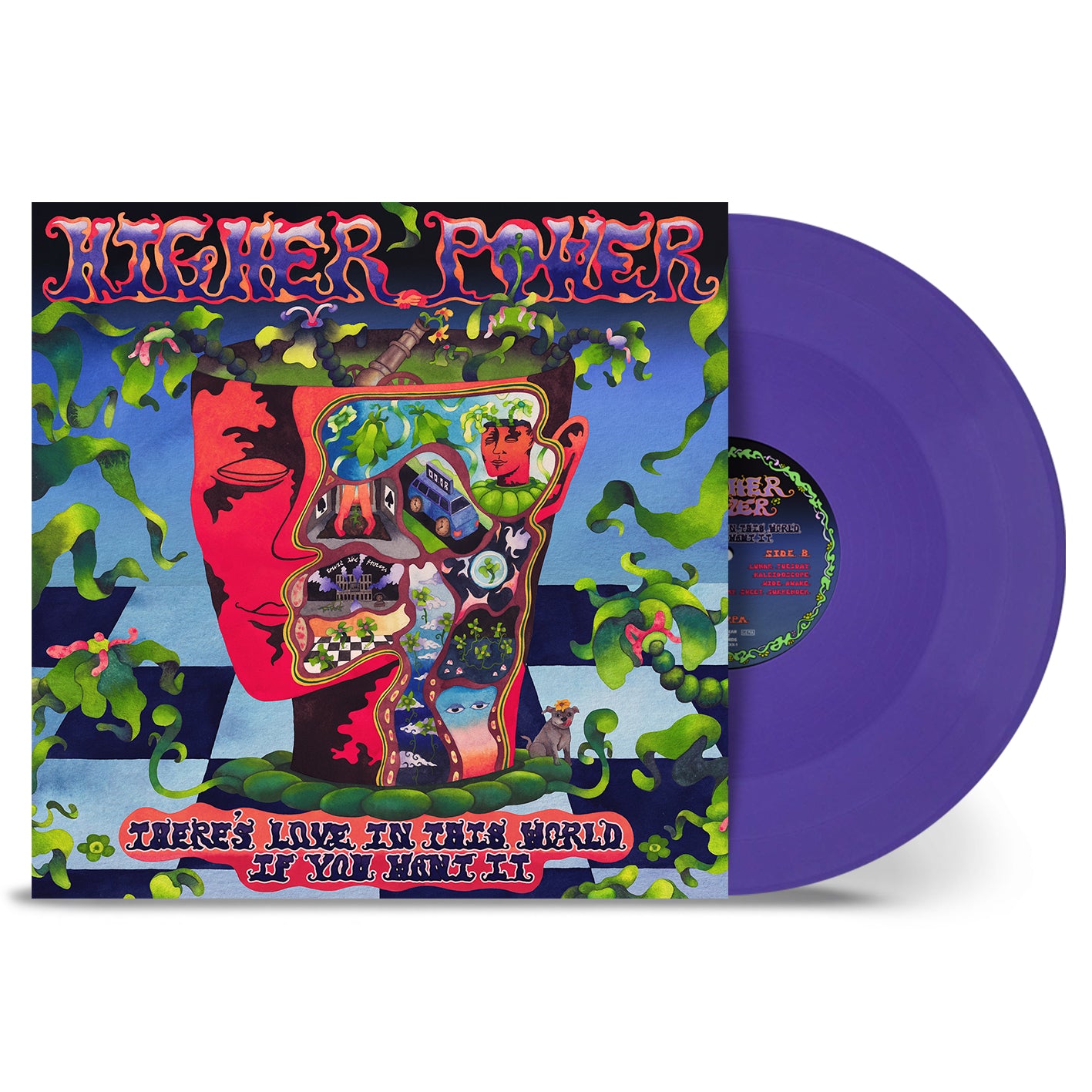 Higher Power "There's Love In This World If You Want It" Purple Vinyl - PRE-ORDER