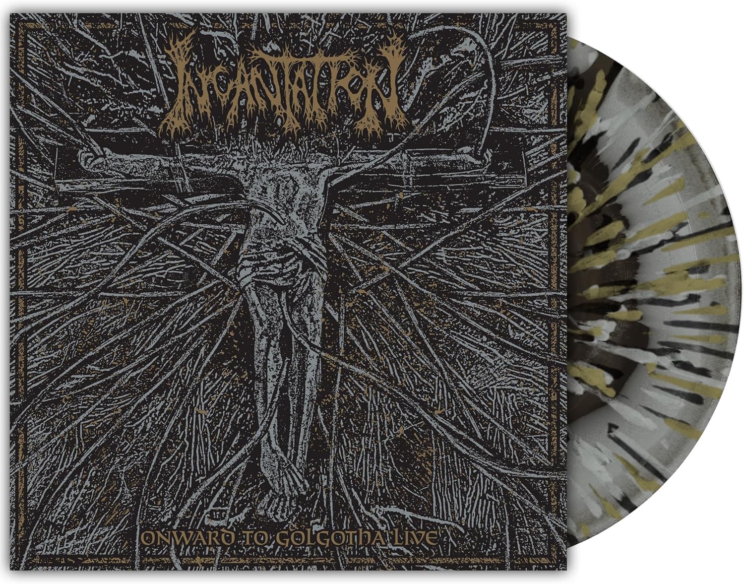Incantation "Onward To Golgotha Live" Splatter Vinyl - PRE-ORDER