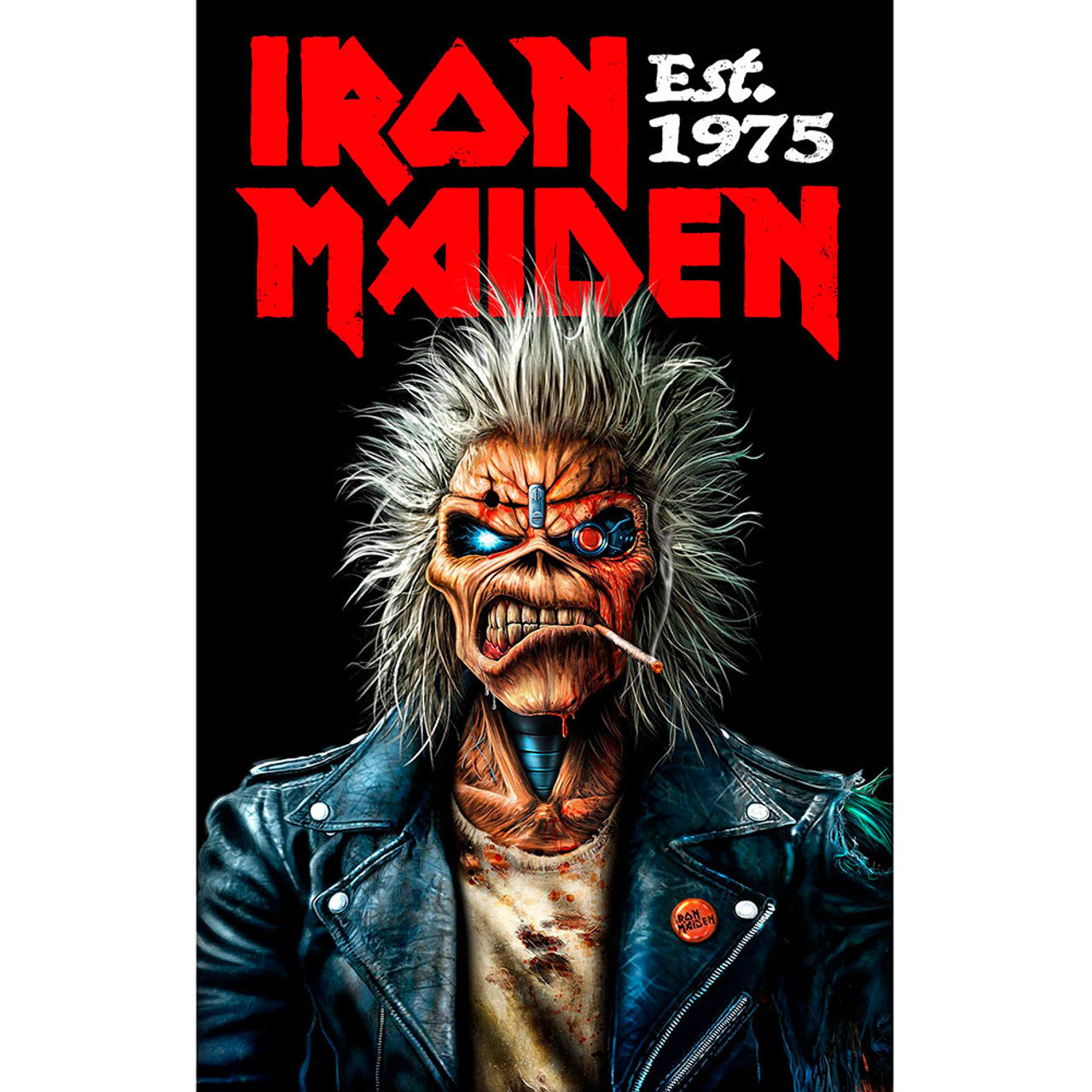 Iron Maiden "Est 1975" Flag