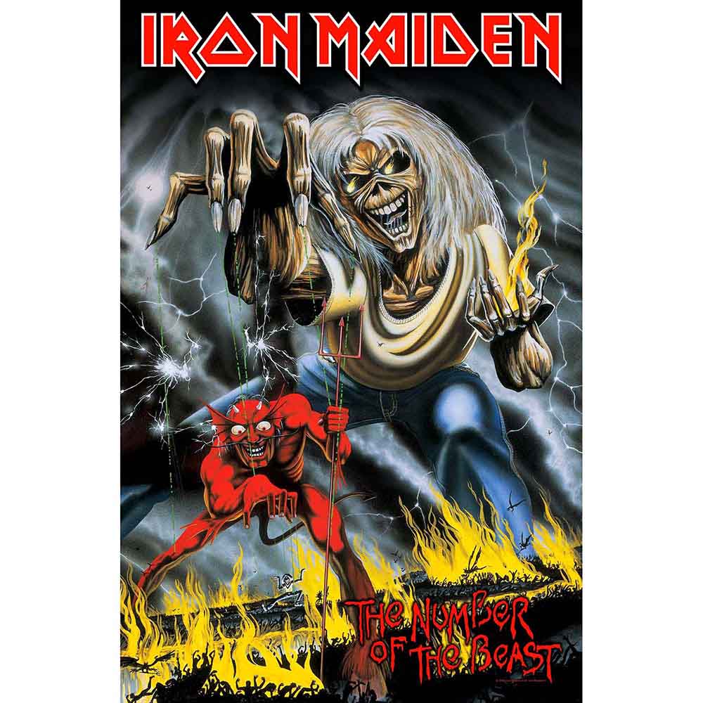 Iron Maiden "The Number Of The Beast" Flag