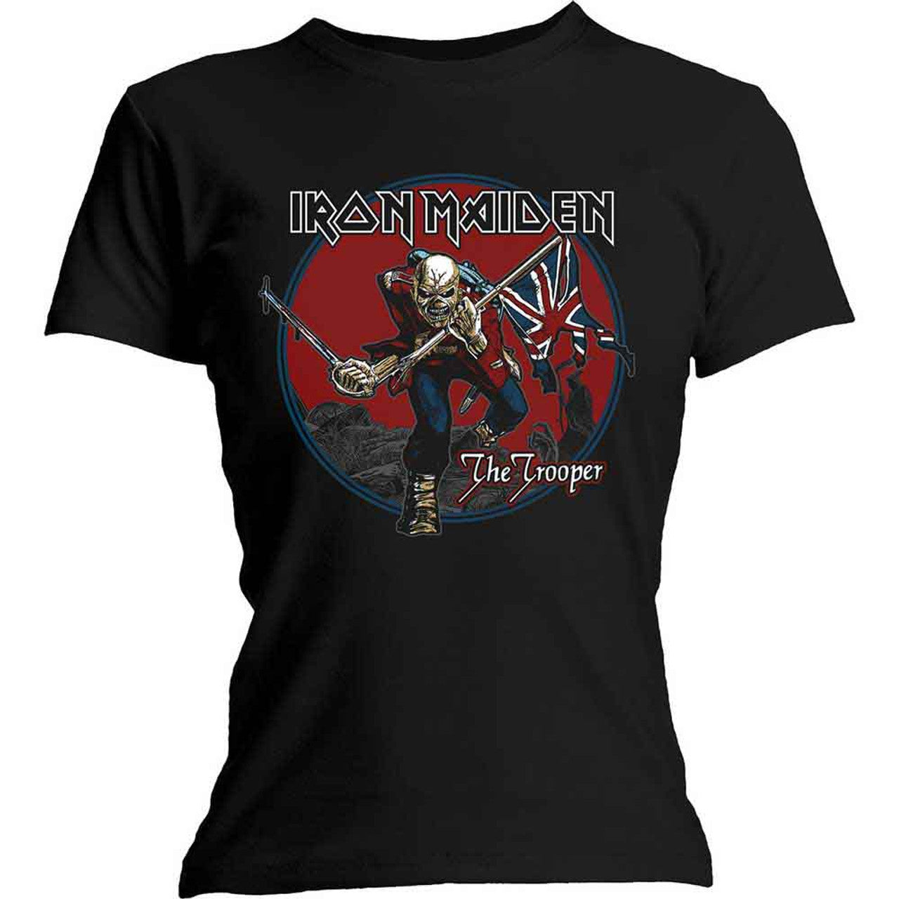 Iron Maiden "Trooper Red Sky" Women's T shirt