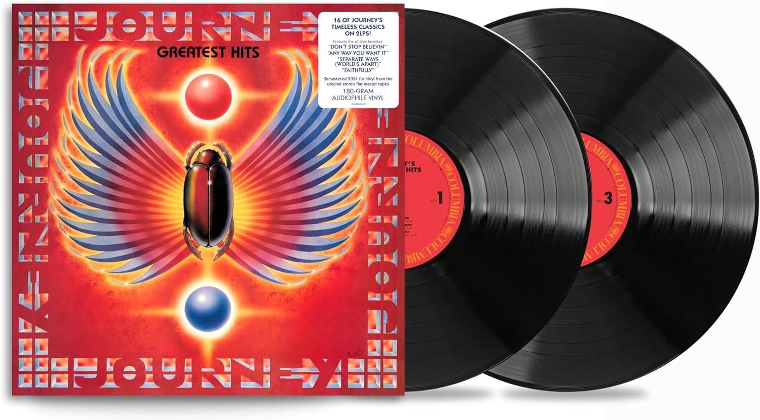 Journey "Greatest Hits Remastered" Vinyl