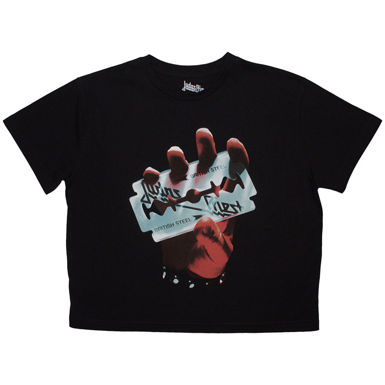 Judas Priest "British Steel" Crop Top