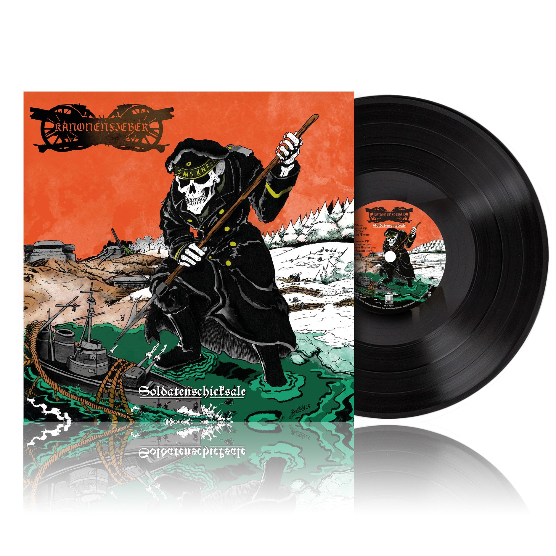 Kanonenfieber "Soldatenshicksale" 180g Black Vinyl - PRE-ORDER