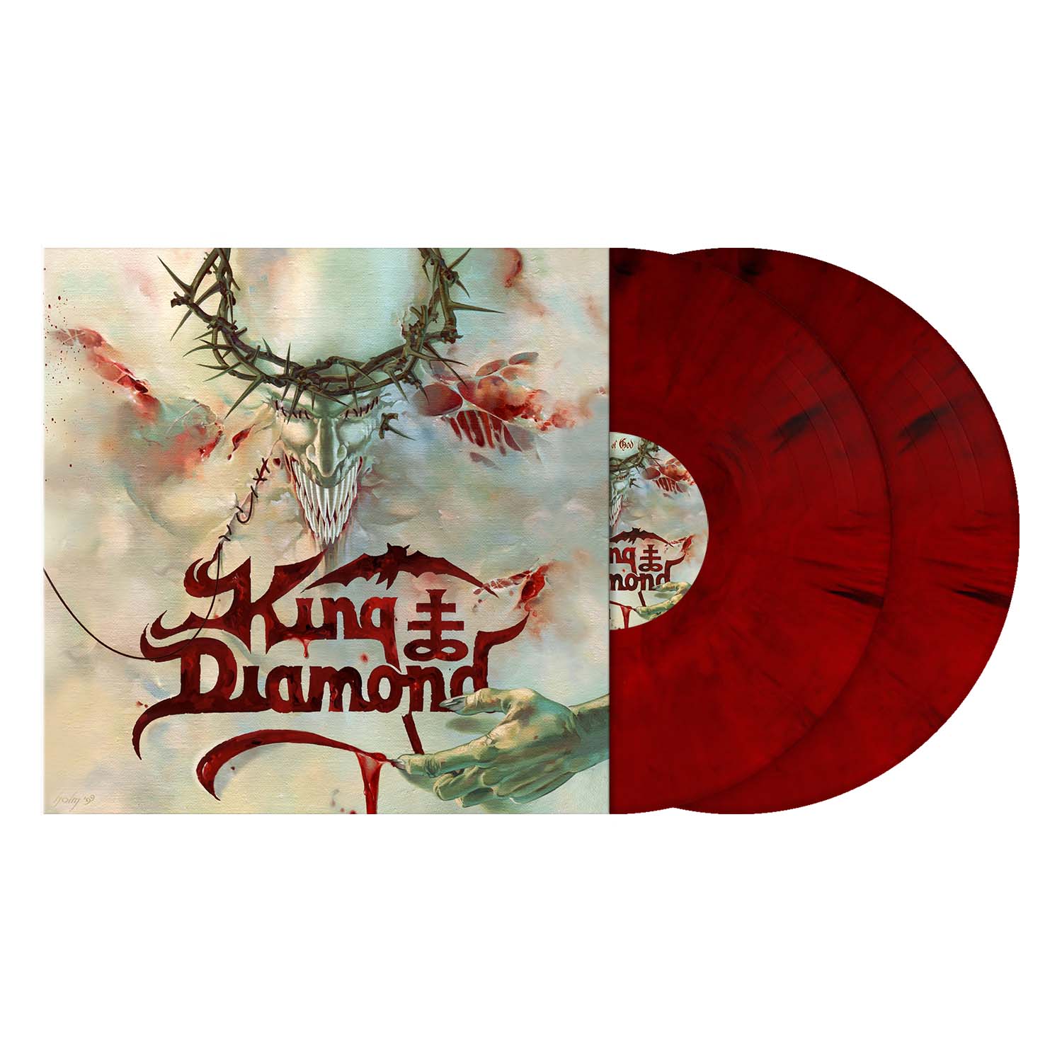 King Diamond "House Of God" 2x12" Blood Red Marbled Vinyl - PRE-ORDER