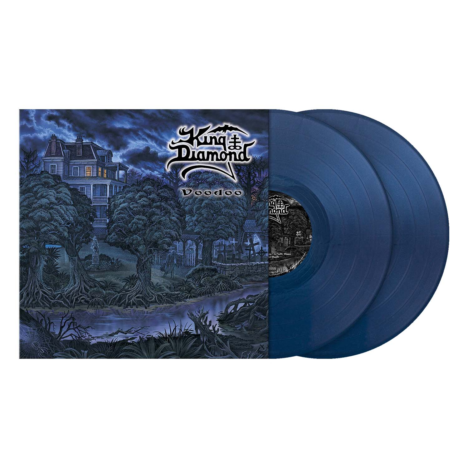 King Diamond "Voodoo" 2x12" Night Blue Pearl Vinyl - PRE-ORDER