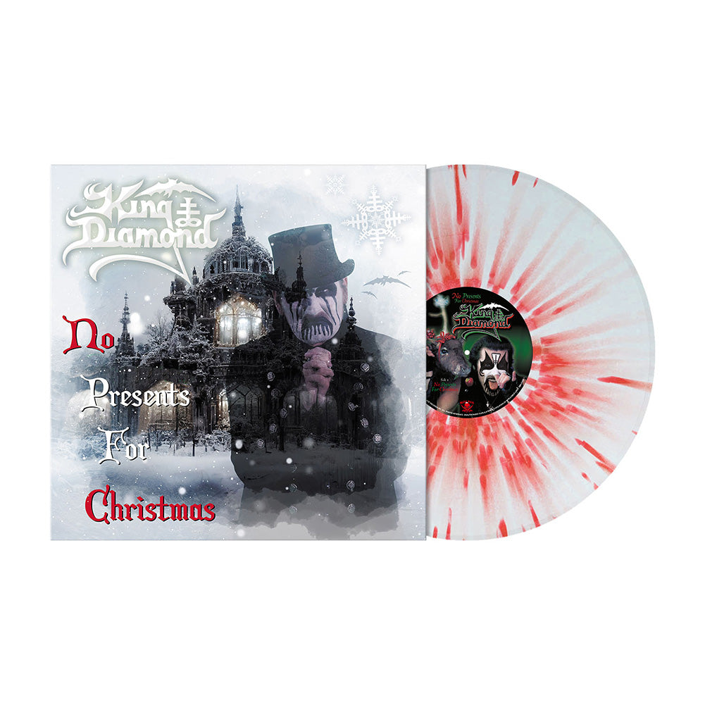 King Diamond "No Presents For Christmas" Red / White Splatter Vinyl