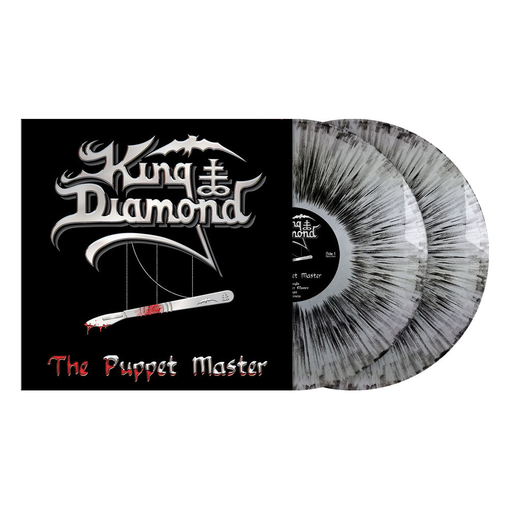 King Diamond "The Puppet Master" 2x12" Silver Blackdust Vinyl (ltd to 500)