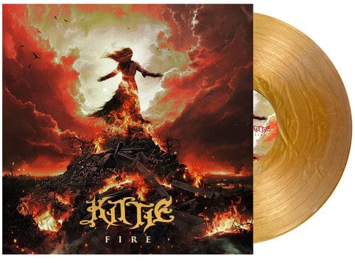 Kittie "Fire" Gold Nugget Vinyl