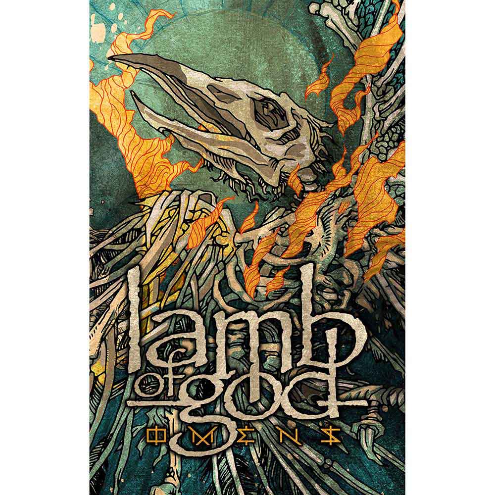 Lamb Of God "Omens" Flag