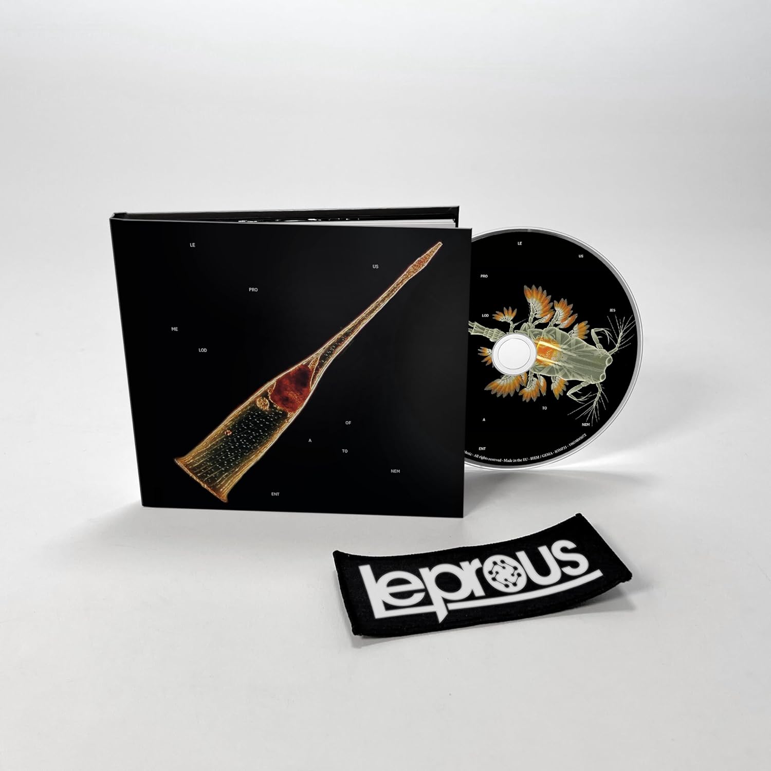 Leprous "Melodies Of Atonement" Casebound Book CD & Patch - PRE-ORDER
