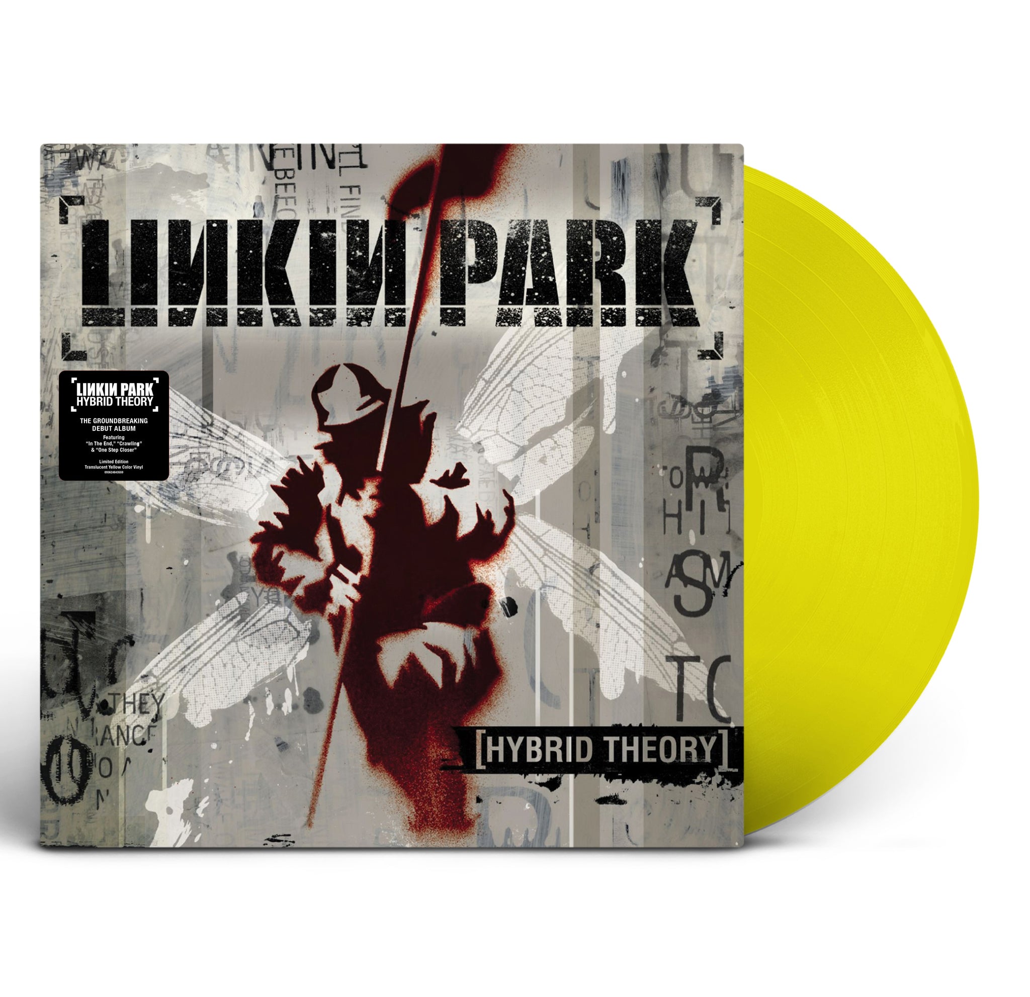 Linkin Park "Hybrid Theory" Translucent Yellow Vinyl