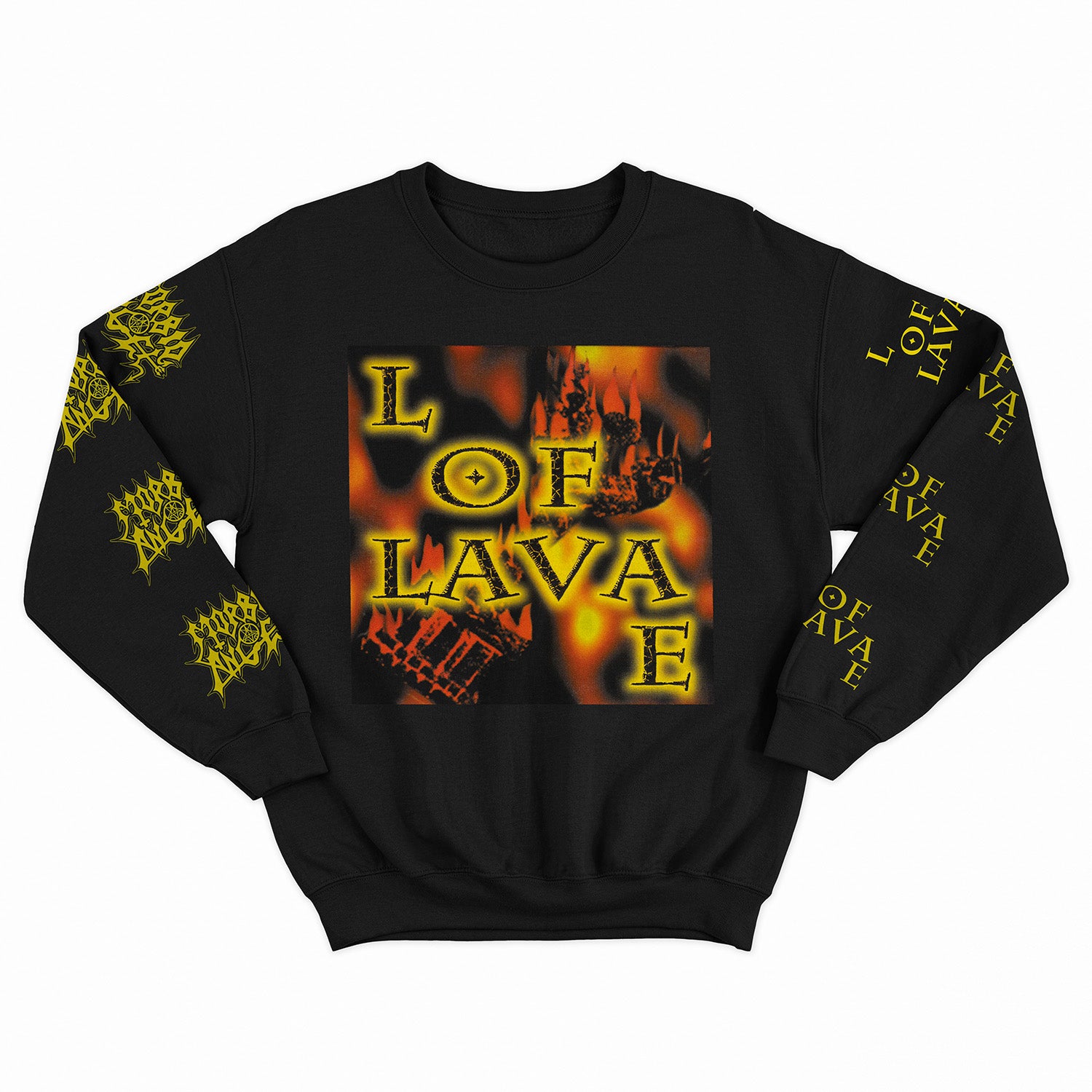 Morbid Angel "Love Of Lava" Crew Neck Sweatshirt - PRE-ORDER