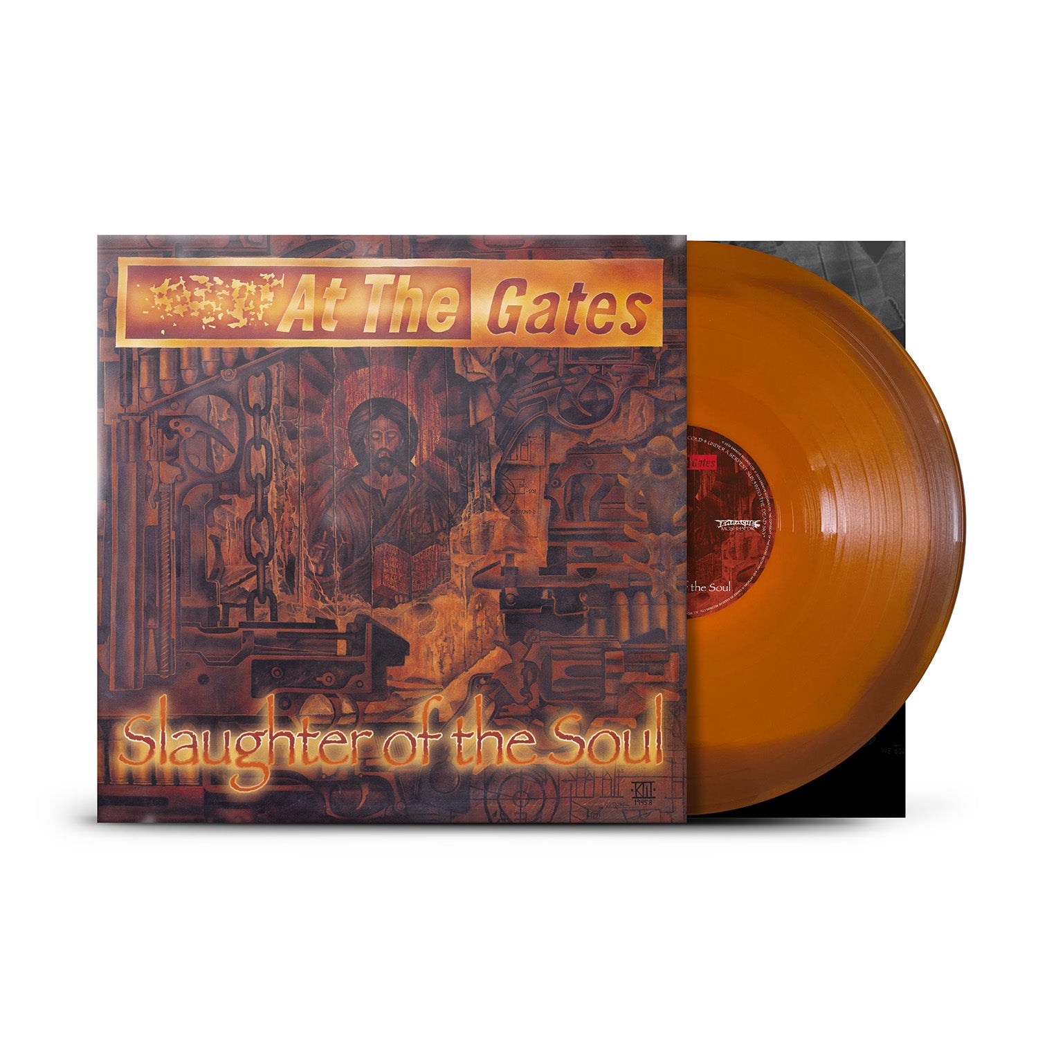 At The Gates "Slaughter Of The Soul" FDR Orange / Brown Vinyl