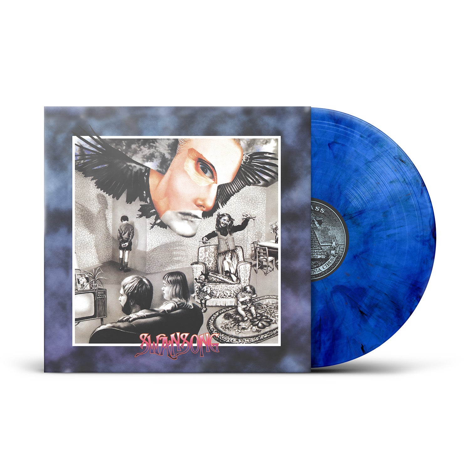 Carcass "Swansong MMXX" FDR Blue / Black Marbled Vinyl