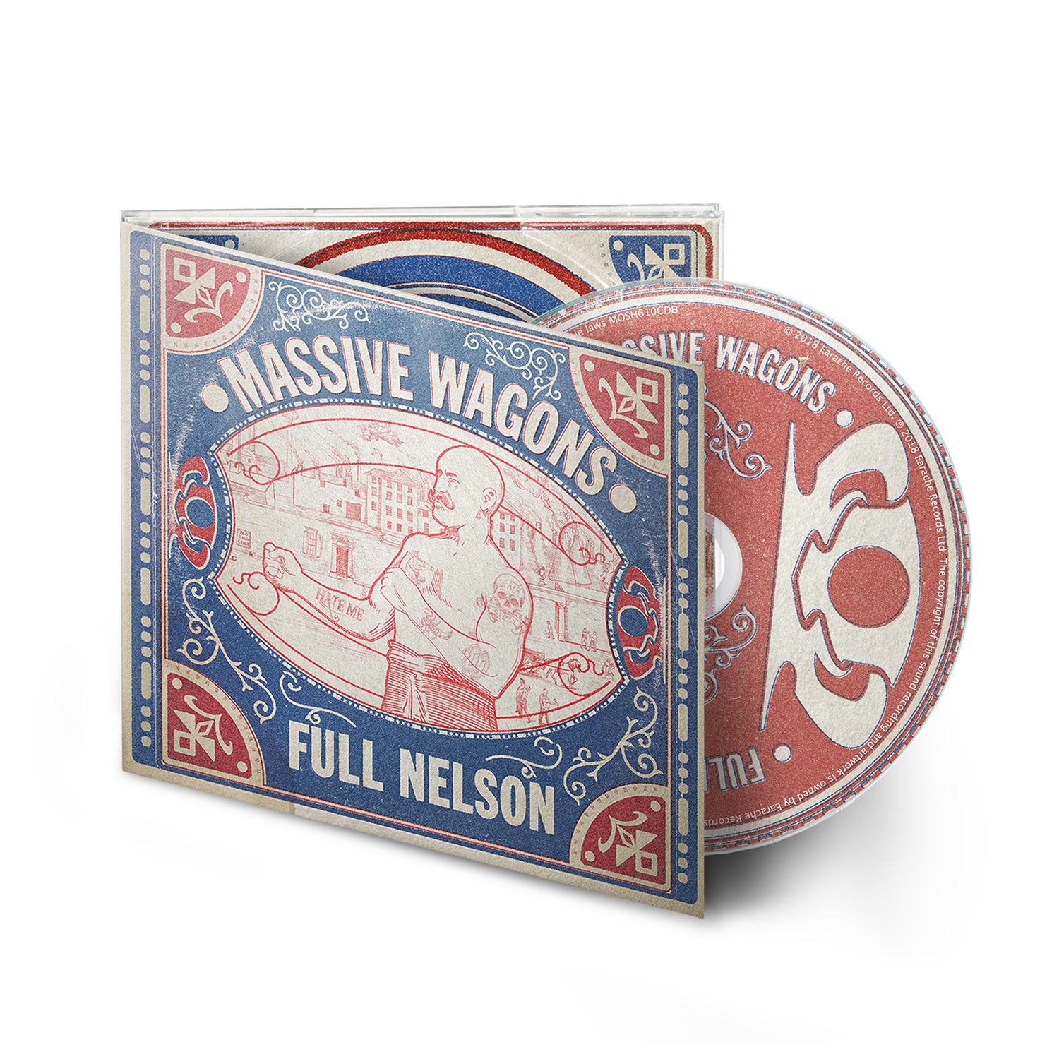 Massive Wagons "Full Nelson" Digipak CD & Download - PRE-ORDER