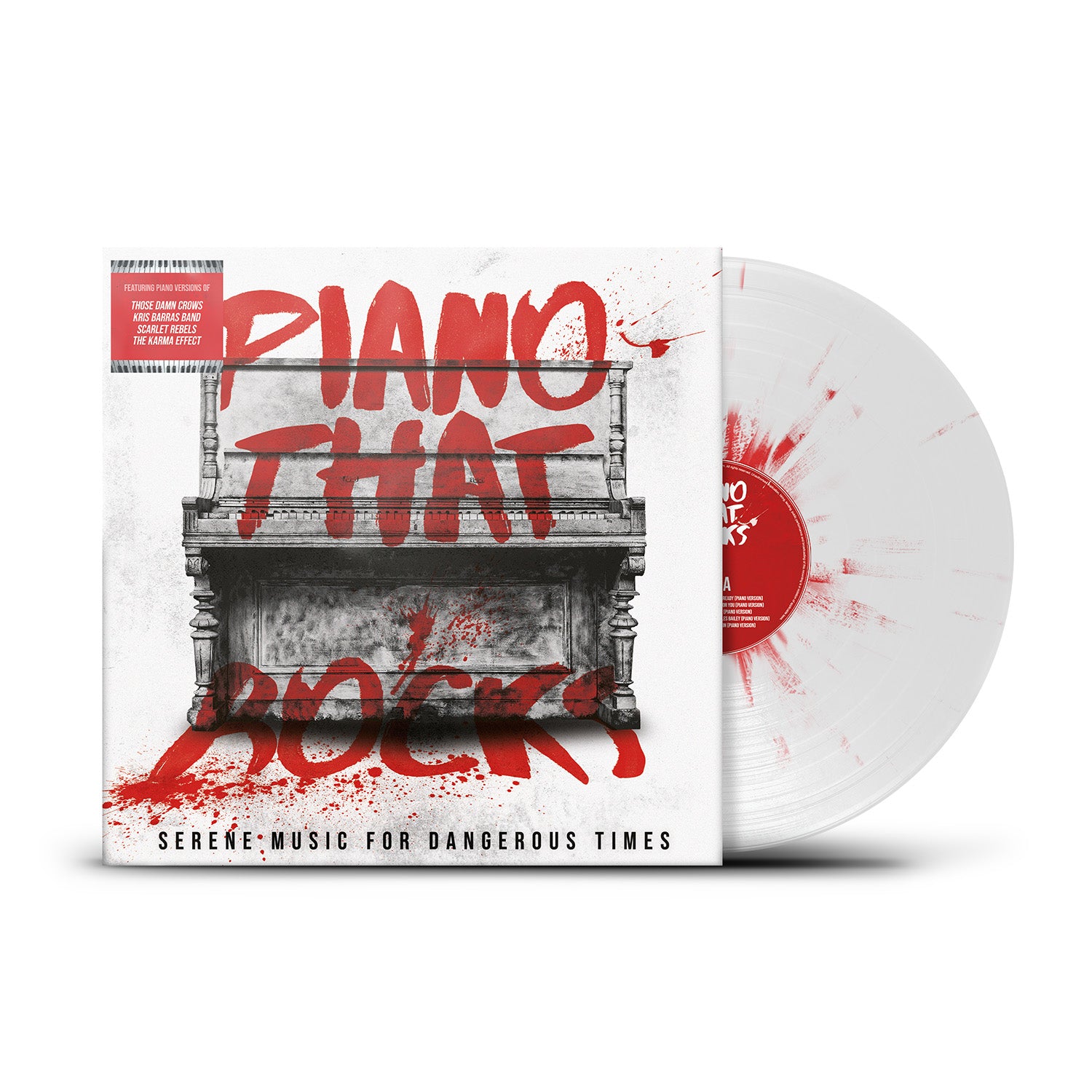 Var. "Piano That Rocks" Clear Red Vinyl & Download - PRE-ORDER