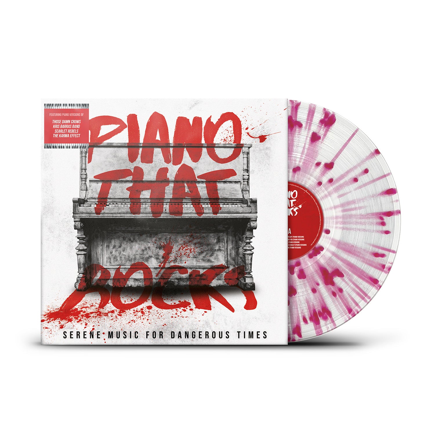 Var. "Piano That Rocks" Clear Red Vinyl & Download - PRE-ORDER