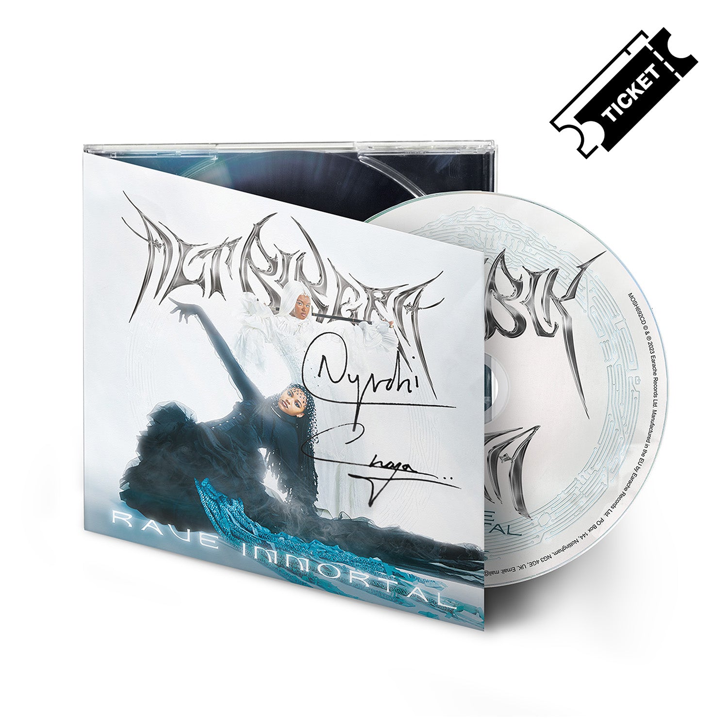 ALT BLK ERA "Rave Immortal" SIGNED Digipak CD plus entry to the Saltbox, Nottingham January 25 show - PRE-ORDER