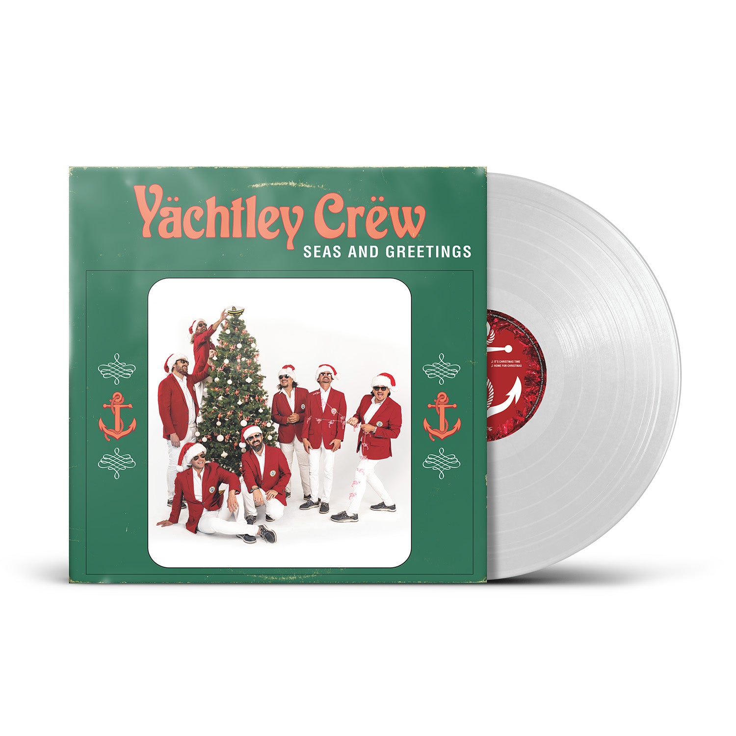 Yachtley Crew "Seas And Greetings" Snow White Vinyl & Download (Ltd to 500 Copies) - PRE-ORDER