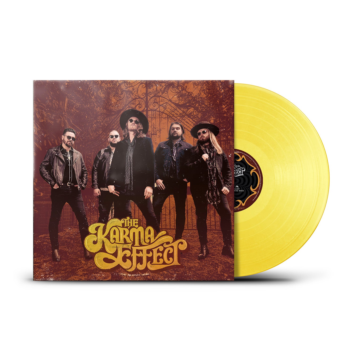 The Karma Effect "The Karma Effect" Yellow Vinyl & Download - PRE-ORDER