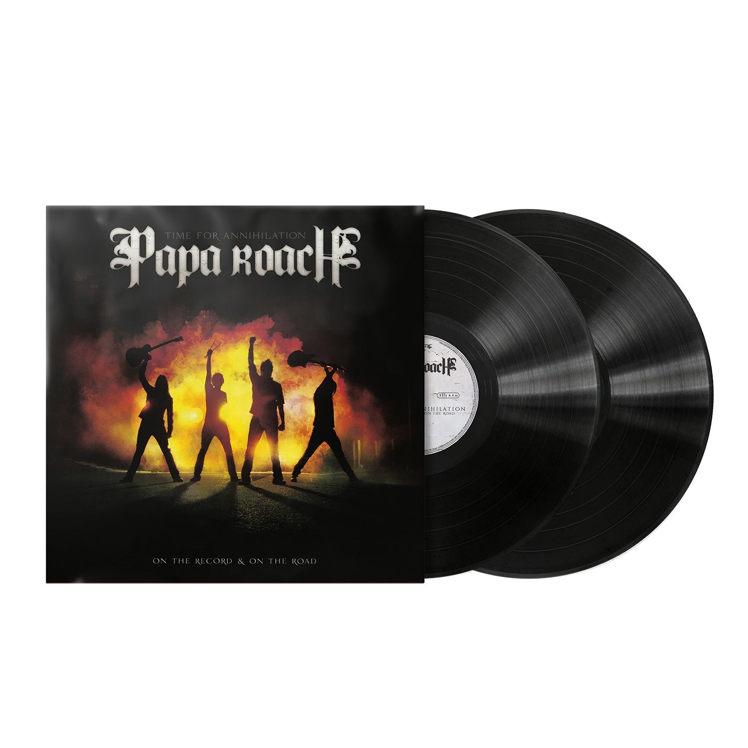 Papa Roach "Time For Annihilation: On The Record & On The Road" 2x12" Black Vinyl & Download - PRE-ORDER