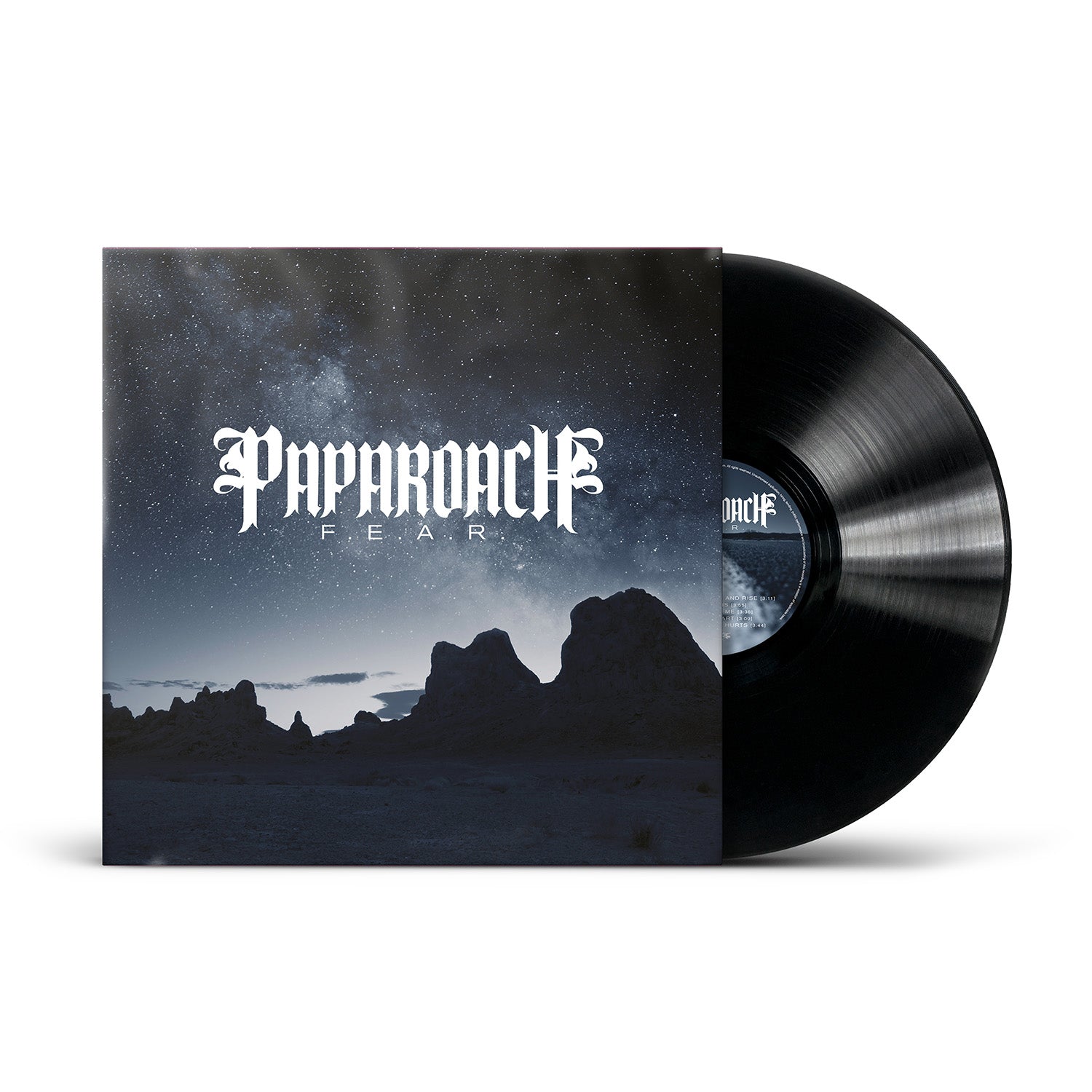Papa Roach "F.E.A.R." Black Vinyl & Download - PRE-ORDER