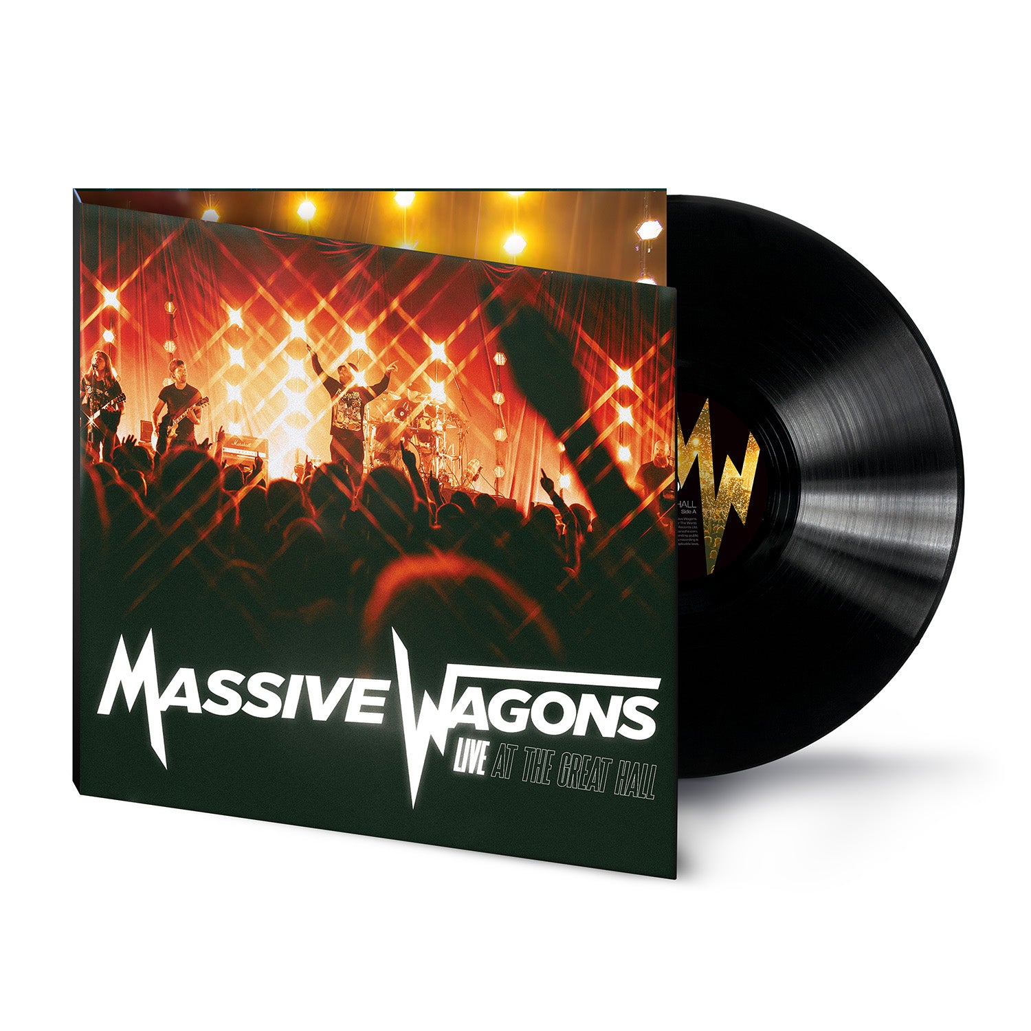 Massive Wagons "Live At The Great Hall" Gatefold Black Vinyl & Download - PRE-ORDER