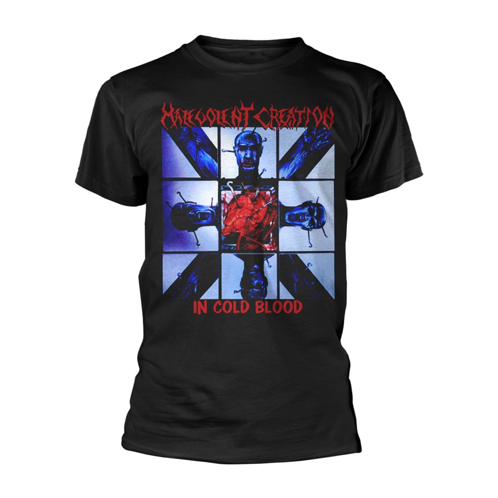Malevolent Creation "In Cold Blood" Black T shirt