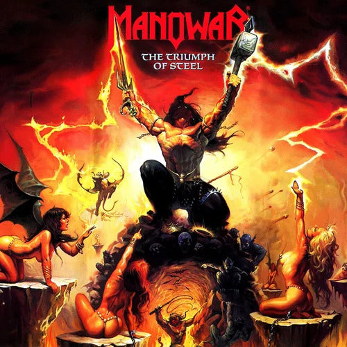 Manowar "The Triumph Of Steel" 2x12" Colour Vinyl