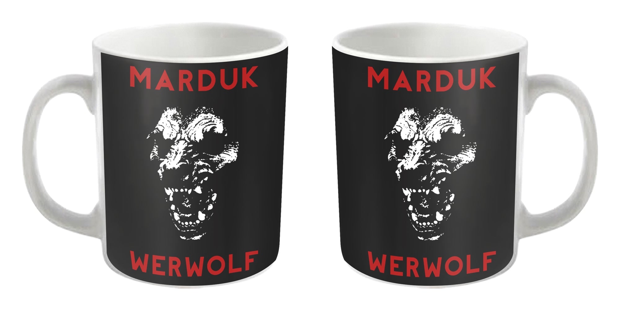 Marduk "Werwolf" White Mug