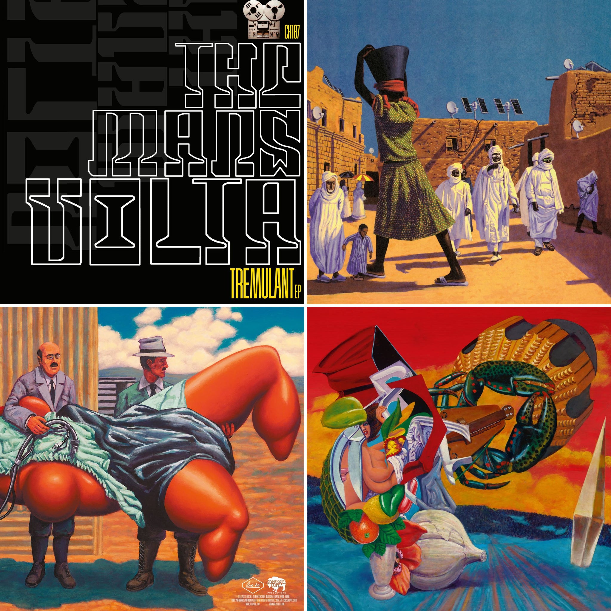 The Mars Volta 8 LP Bundle - Amputechture, Octahedron, The Bedlam in Goliath & Tremulent Black Vinyl - PRE-ORDER