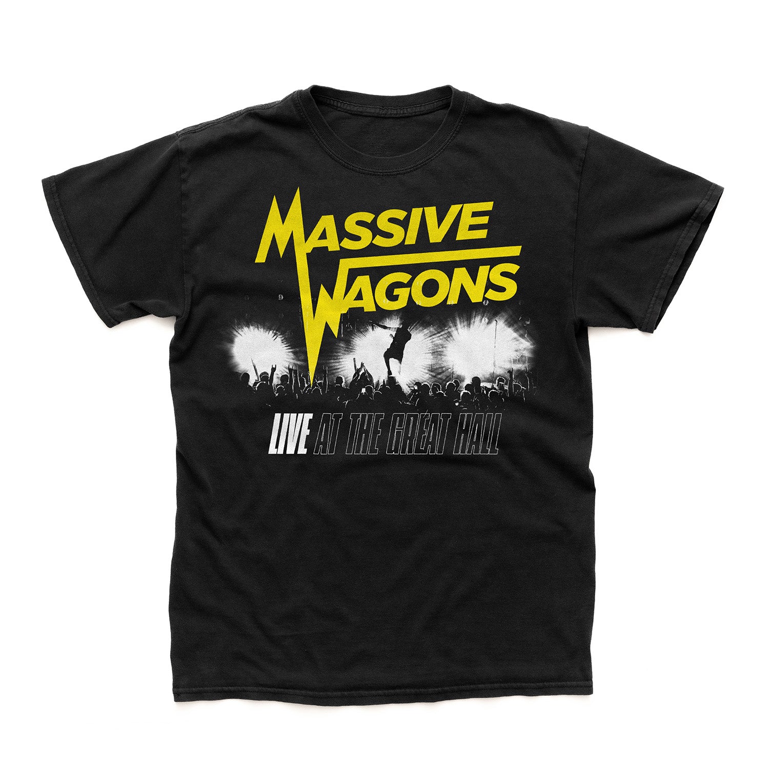 Massive Wagons "Live At The Great Hall" T shirt - PRE-ORDER