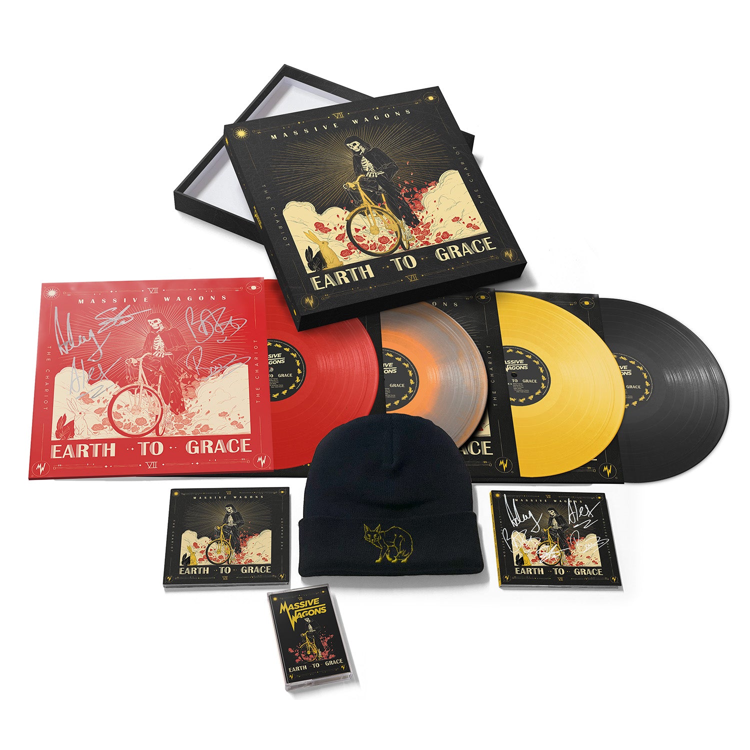 Massive Wagons "Earth To Grace" Deluxe Box Set (Ltd to 50 copies) - PRE-ORDER