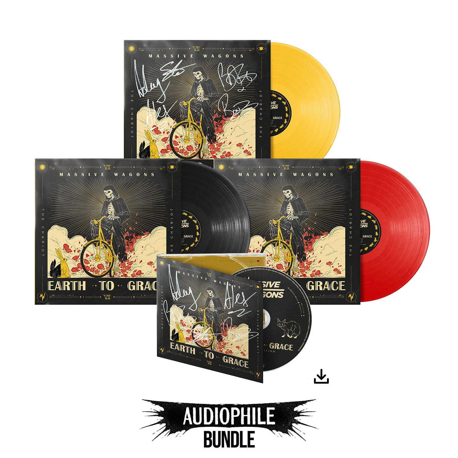 Massive Wagons "Earth To Grace" Audiophile Bundle - PRE-ORDER