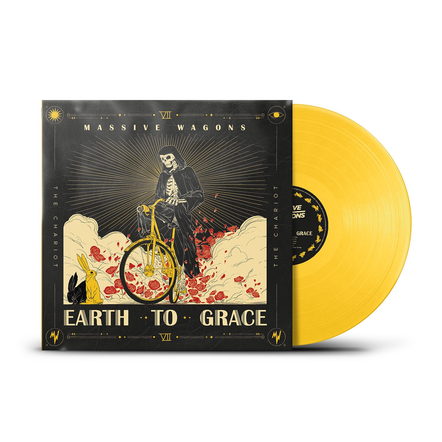 Massive Wagons "Earth To Grace" Signed Yellow Vinyl