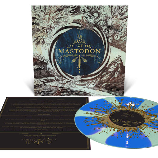 Mastodon "Call Of The Mastodon" Coke Bottle Green w/ Pinwheel Vinyl