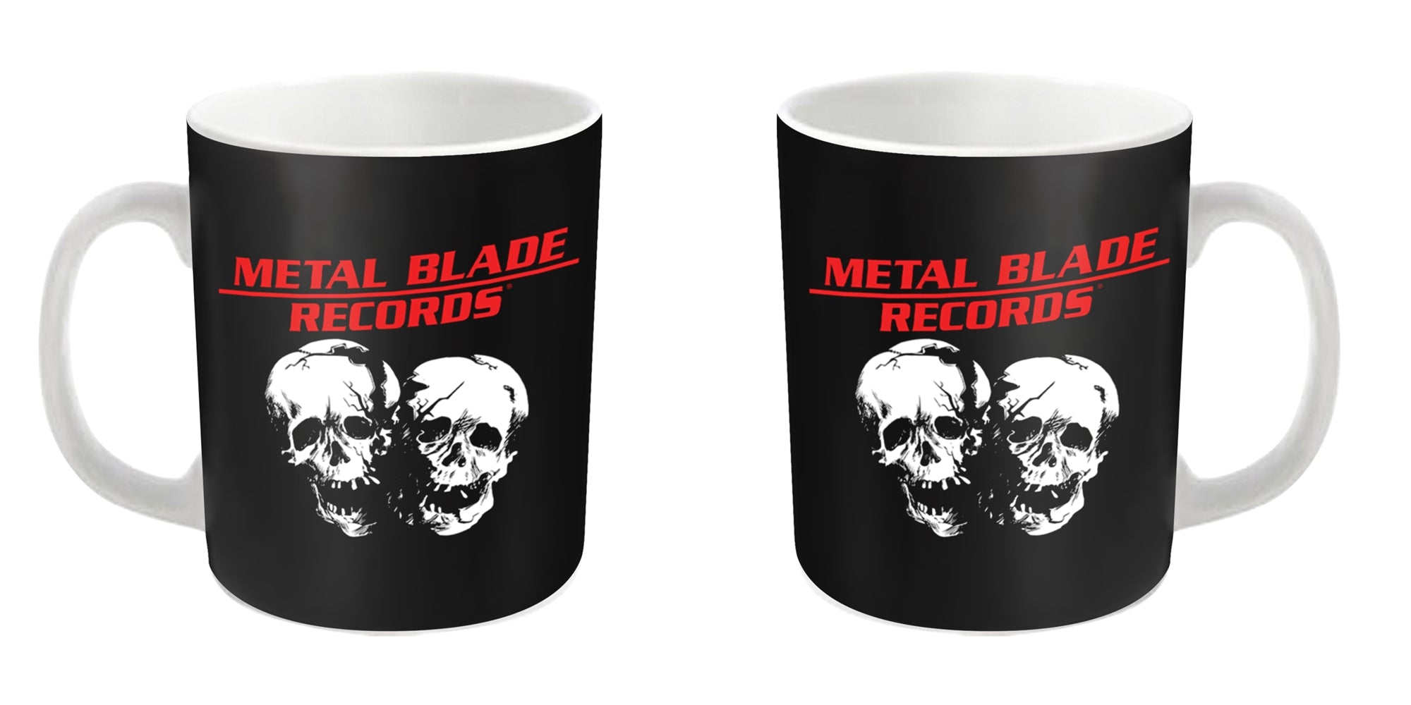 Metal Blade Records "Crushed Skulls" White Mug