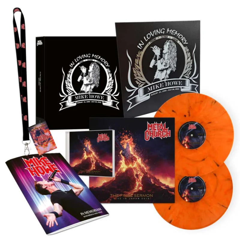 Metal Church "The Final Sermon (Live in Japan 2019" Yellow Marbled Vinyl & CD Box Set