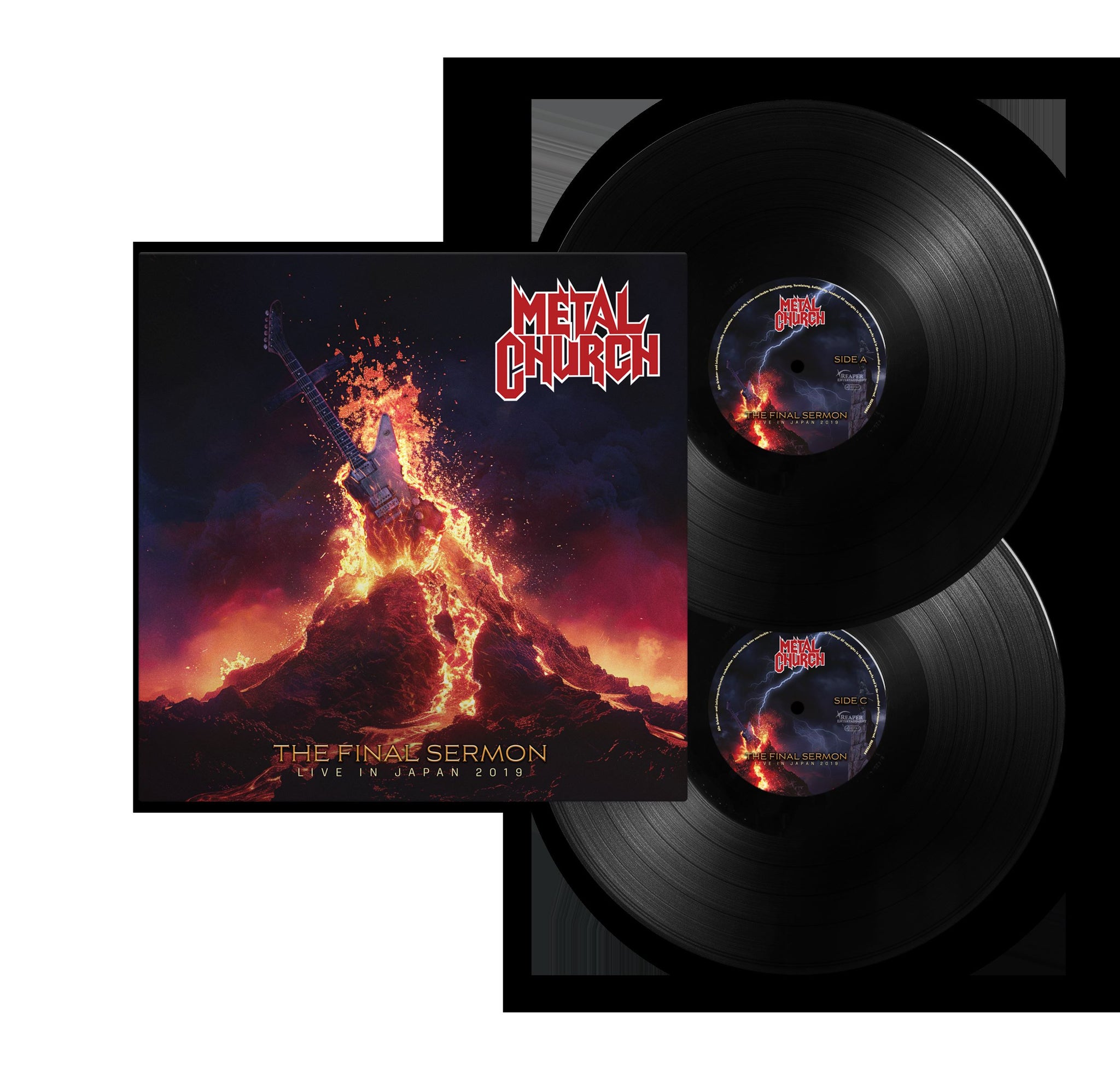 Metal Church "The Final Sermon (Live in Japan 2019" Black Vinyl