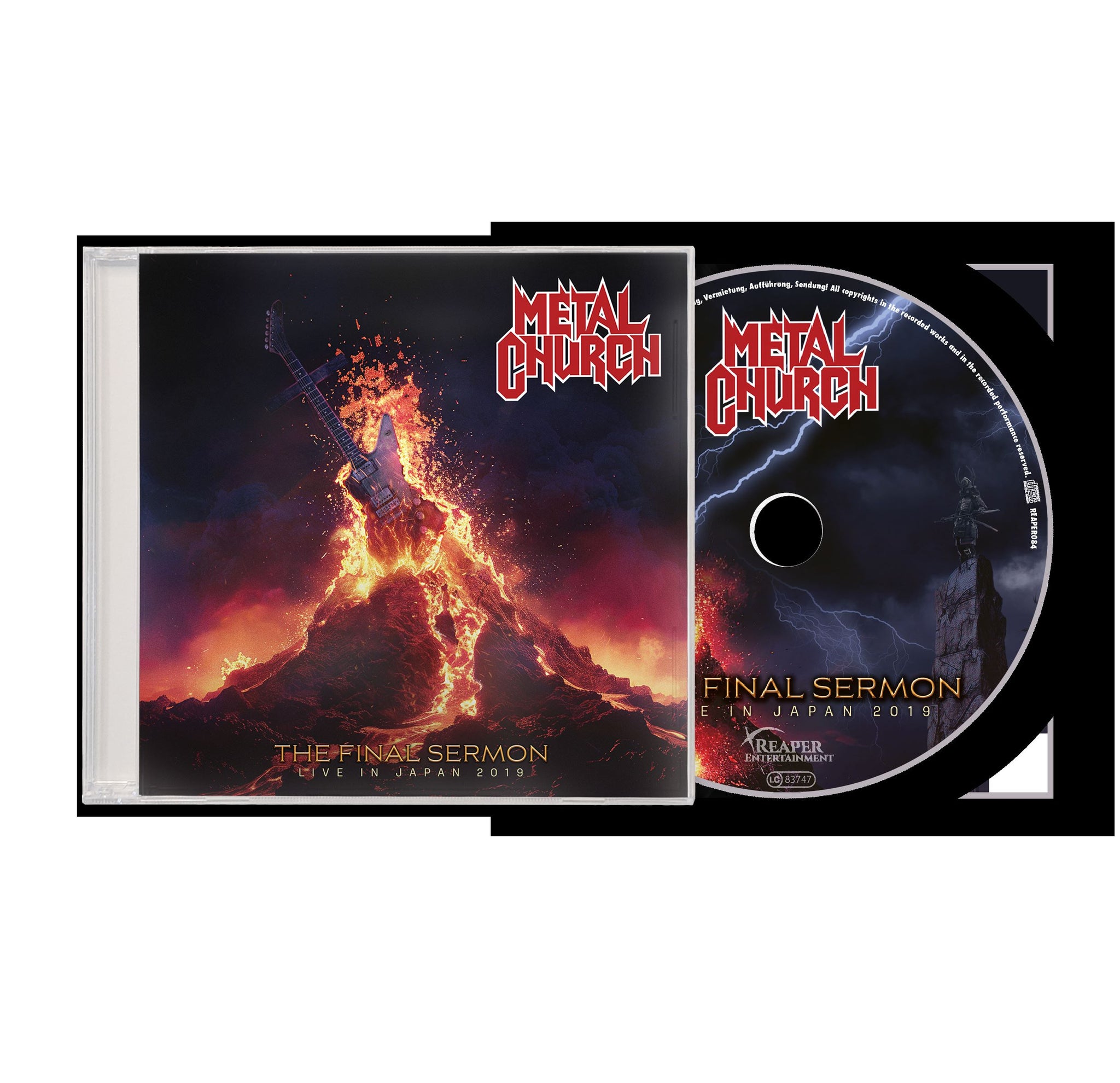 Metal Church "The Final Sermon (Live in Japan 2019" CD