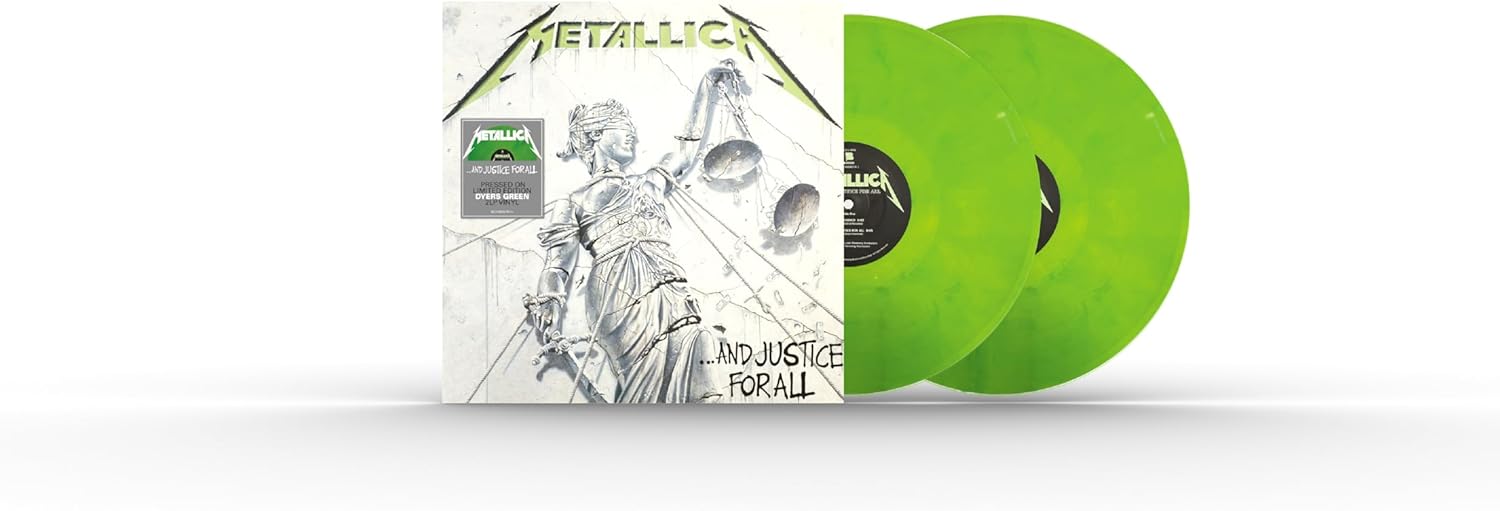 Metallica "...And Justice For All" Gatefold 2x12" Dyers Green Vinyl