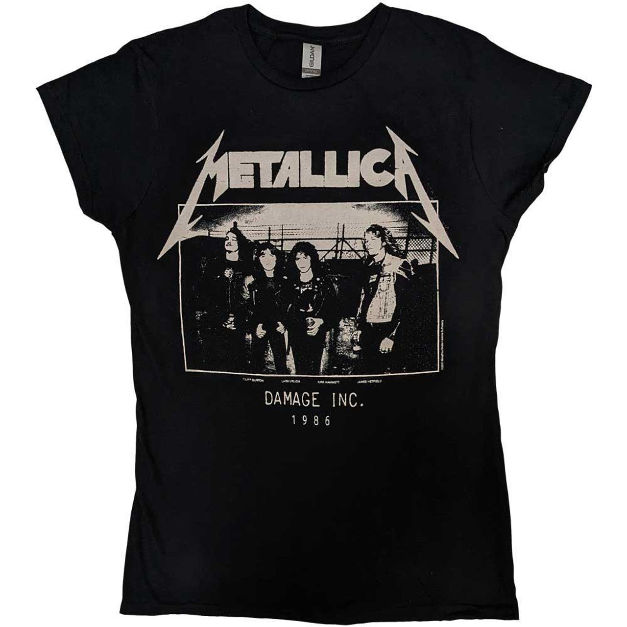 Metallica "Master Of Puppets - Damage Inc Tour" Women's T shirt
