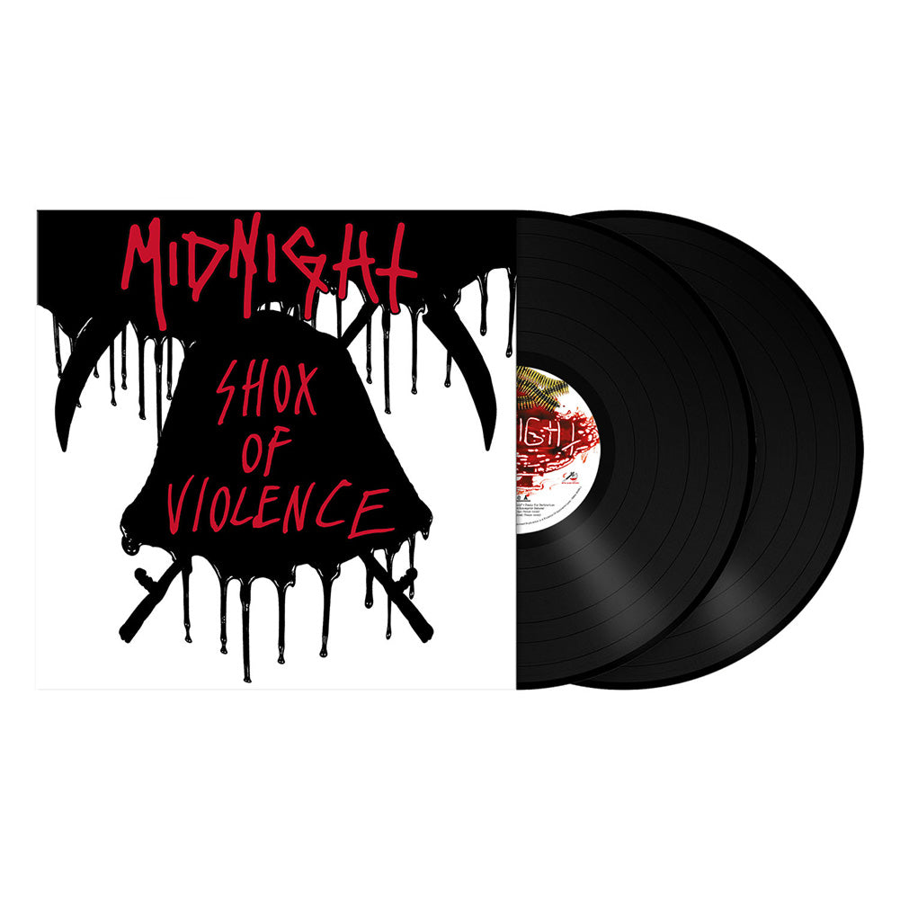 Midnight "Shox Of Violence" 2x12" Black Vinyl